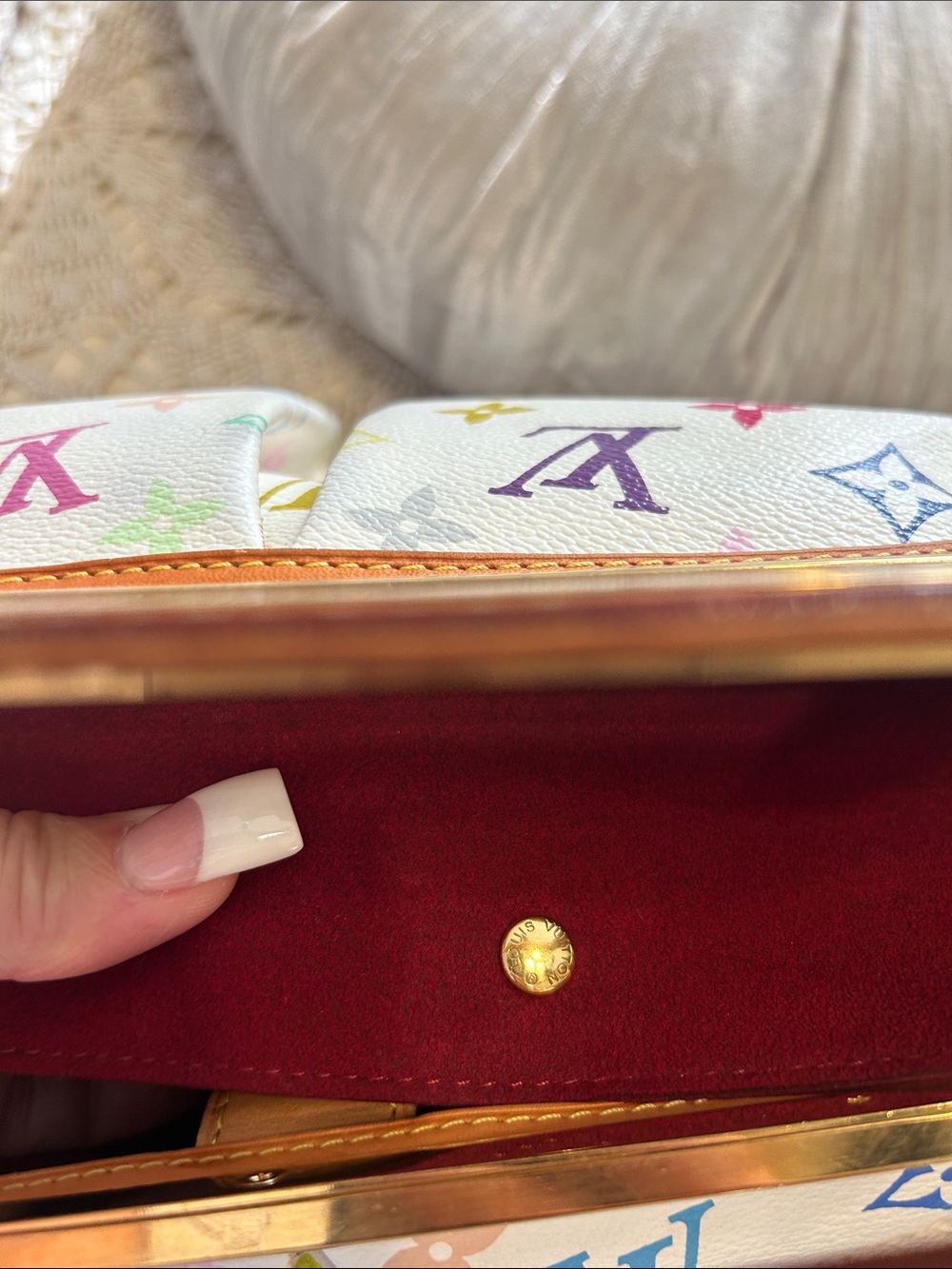 Louis Vuitton Murakami Judy GM with matching wallet. - Picture 10 of 17